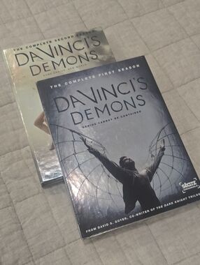 Da Vinci's Demons Complete 1st & 2nd Season DVD Set.